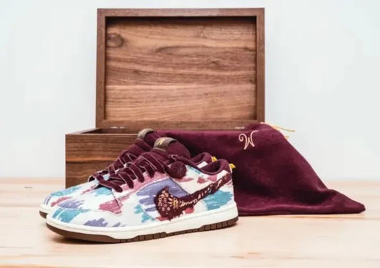 Timothée Chalamet’s Nike Dunk “Willy Wonka” Is The Most Limited Sneaker of 2023 - The Box Shop UK