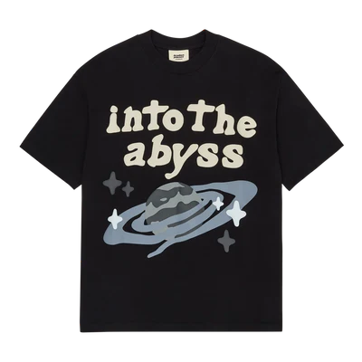 Broken Planet T-Shirt 'Into the Abyss' - Soot Black