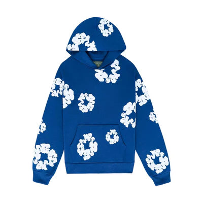 Denim Tears The Cotton Wreath Hooded Sweatshirt 'Royal Blue'