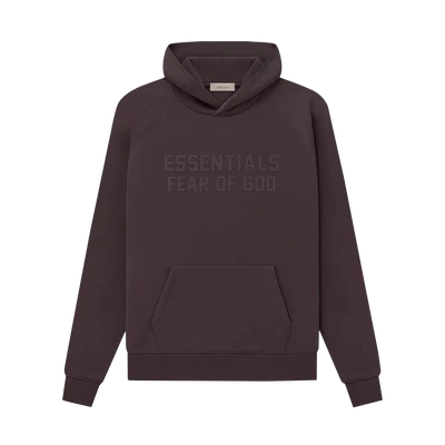 Fear of God Essentials Hoodie 'Plum'