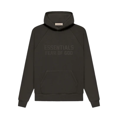 Fear of God Essentials Hoodie 'Off Black'