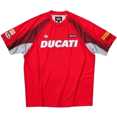 Supreme x Ducati Soccer Jersey 'Red'