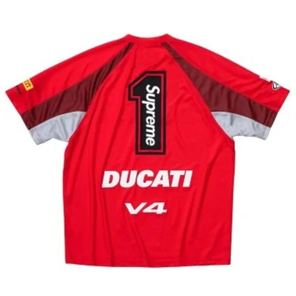 Supreme x Ducati Soccer Jersey 'Red'