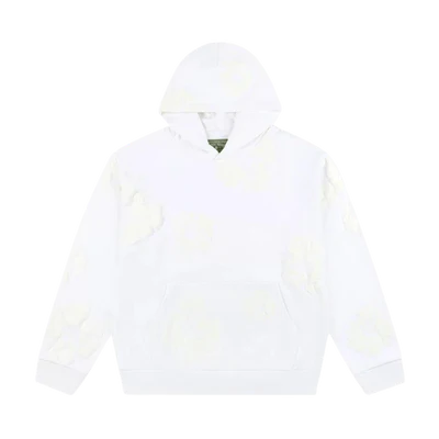 Denim Tears The Cotton Wreath Mono Hooded Sweatshirt 'White'