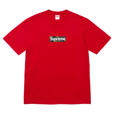 Supreme Box Logo Tee Red FW23