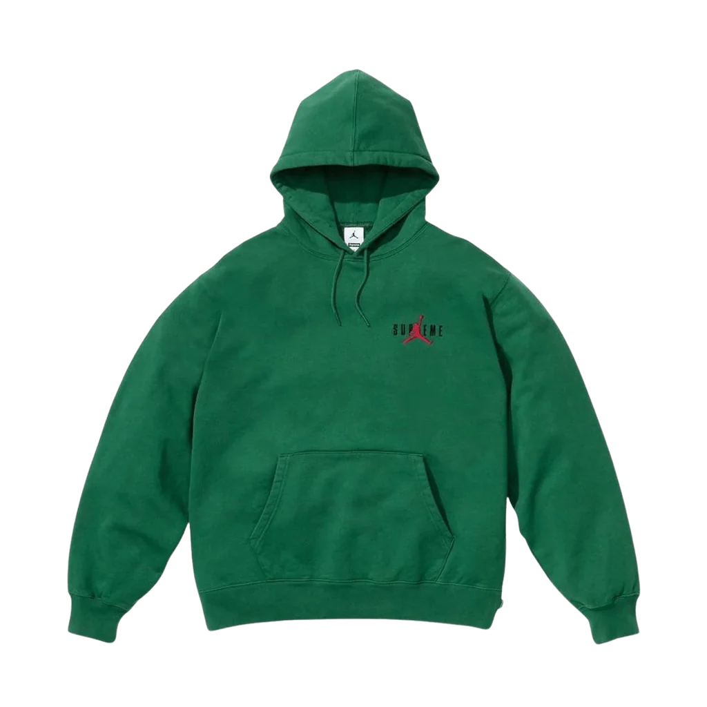 Supreme x Jordan Hoodie 'Green'