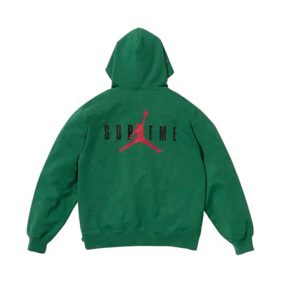 Supreme x Jordan Hoodie 'Green'