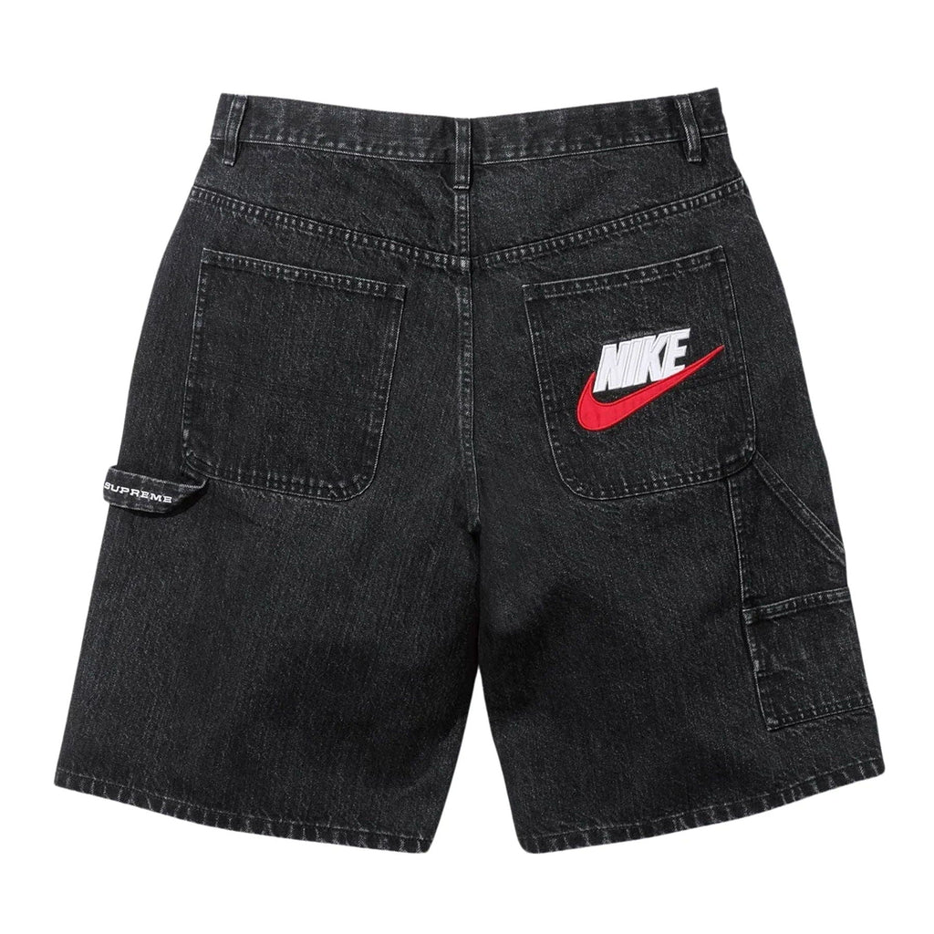 Supreme x Nike Denim Shorts 'Black'