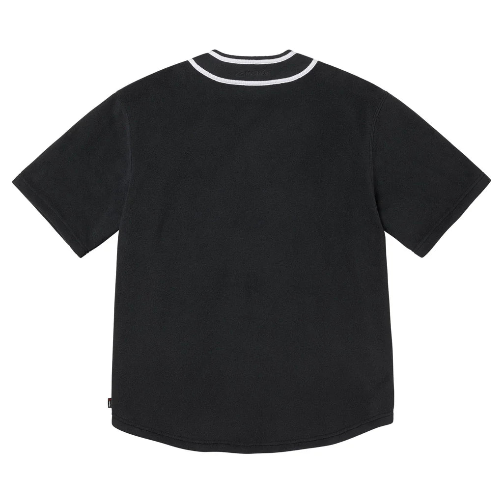 Supreme Polartec Baseball Jersey 'Black'