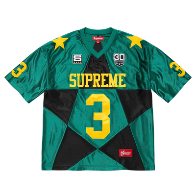 Supreme Star Football Jersey 'Dark Green'