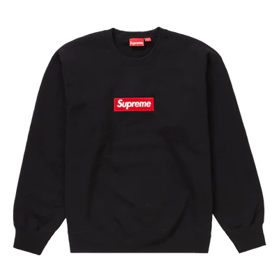 Supreme Box Logo Crewneck 'Black' (FW22)