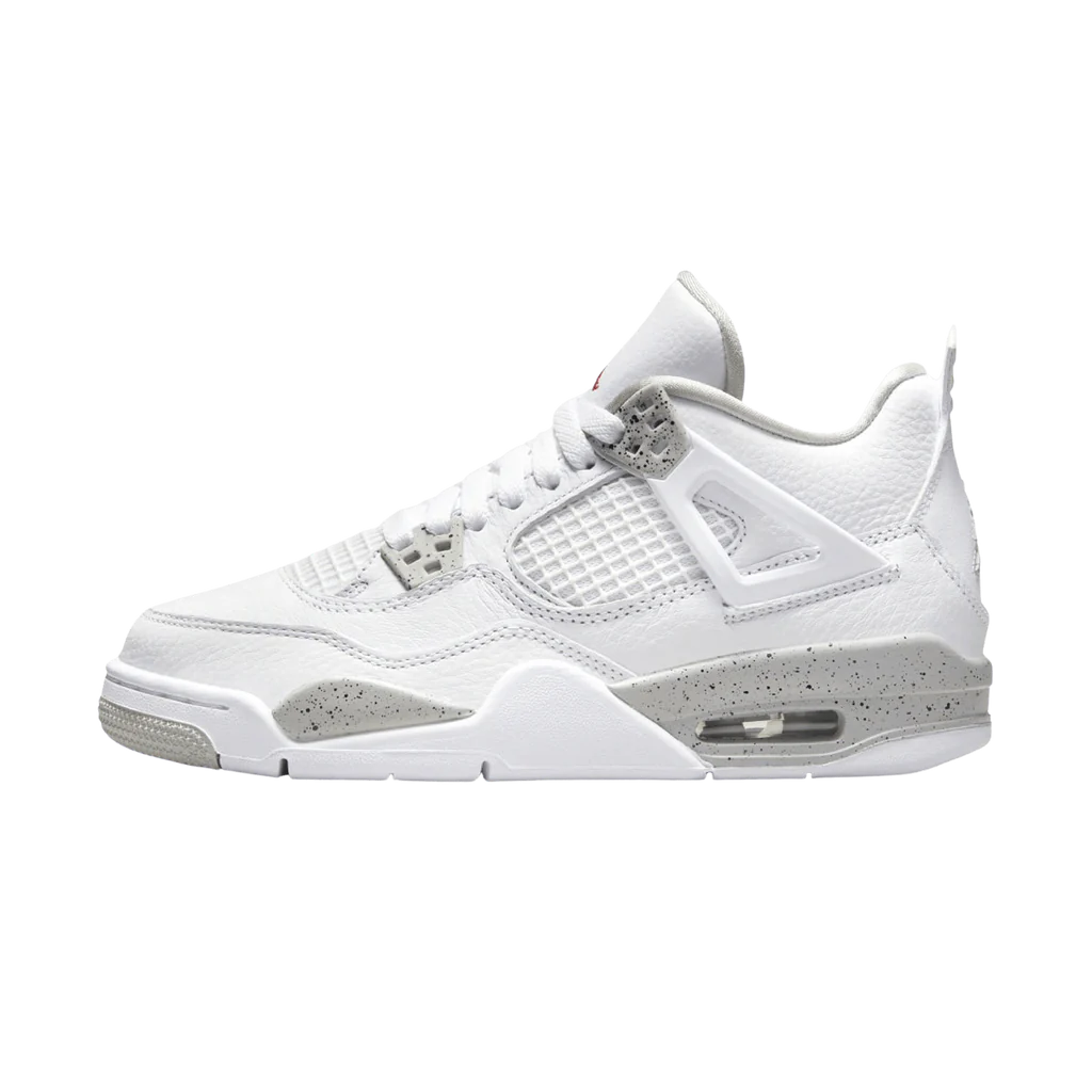 Air Jordan 4 Retro GS 'White Oreo'