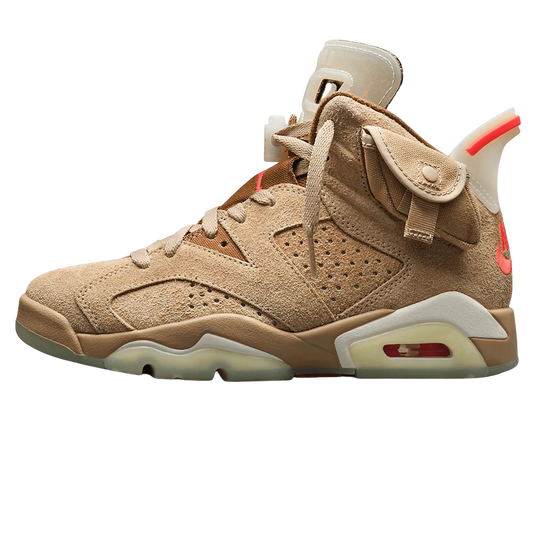 Travis Scott x Air Jordan 6 PS Retro 'British Khaki'