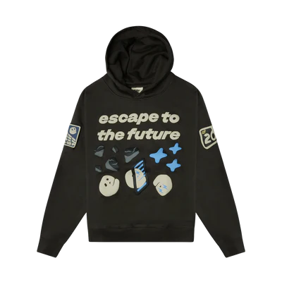 Broken Planet Hoodie 'Escape To The Future'