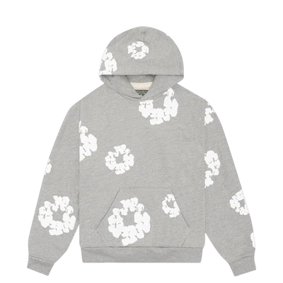 Denim Tears The Cotton Wreath Hooded Sweatshirt 'Grey'