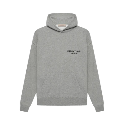 Fear of God Essentials Hoodie 'Dark Oatmeal' (SS22)