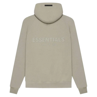 Fear of God Essentials Pull-Over Hoodie (SS21) Moss/Goat