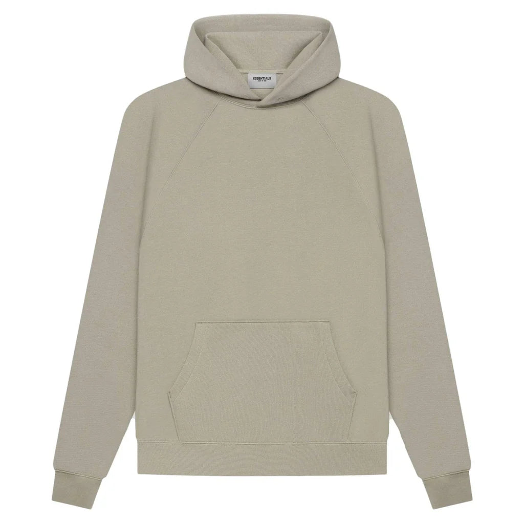 Fear of God Essentials Pull-Over Hoodie (SS21) Moss/Goat