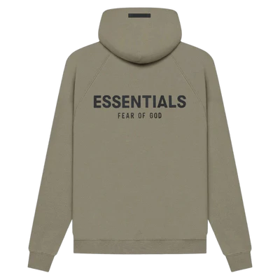 FEAR OF GOD ESSENTIALS Pull-Over Hoodie (SS21) Taupe