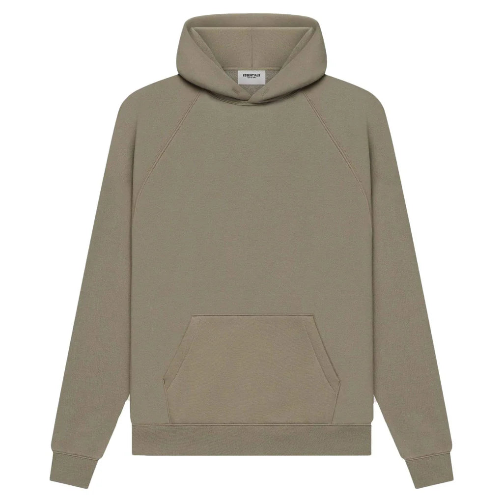 FEAR OF GOD ESSENTIALS Pull-Over Hoodie (SS21) Taupe