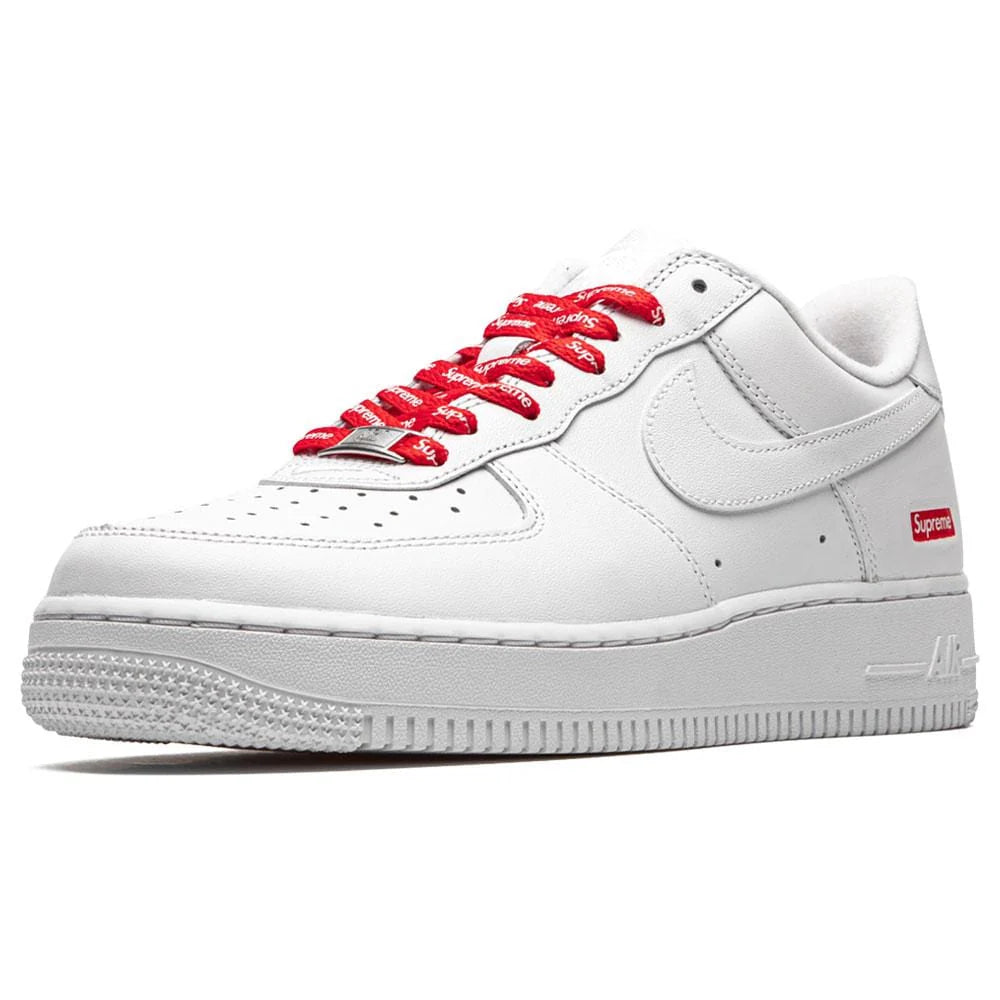 Supreme x Nike Air Force 1 Low 'Box Logo - White'