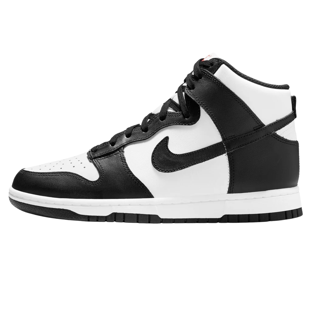 Nike Dunk High Wmns 'Black White'