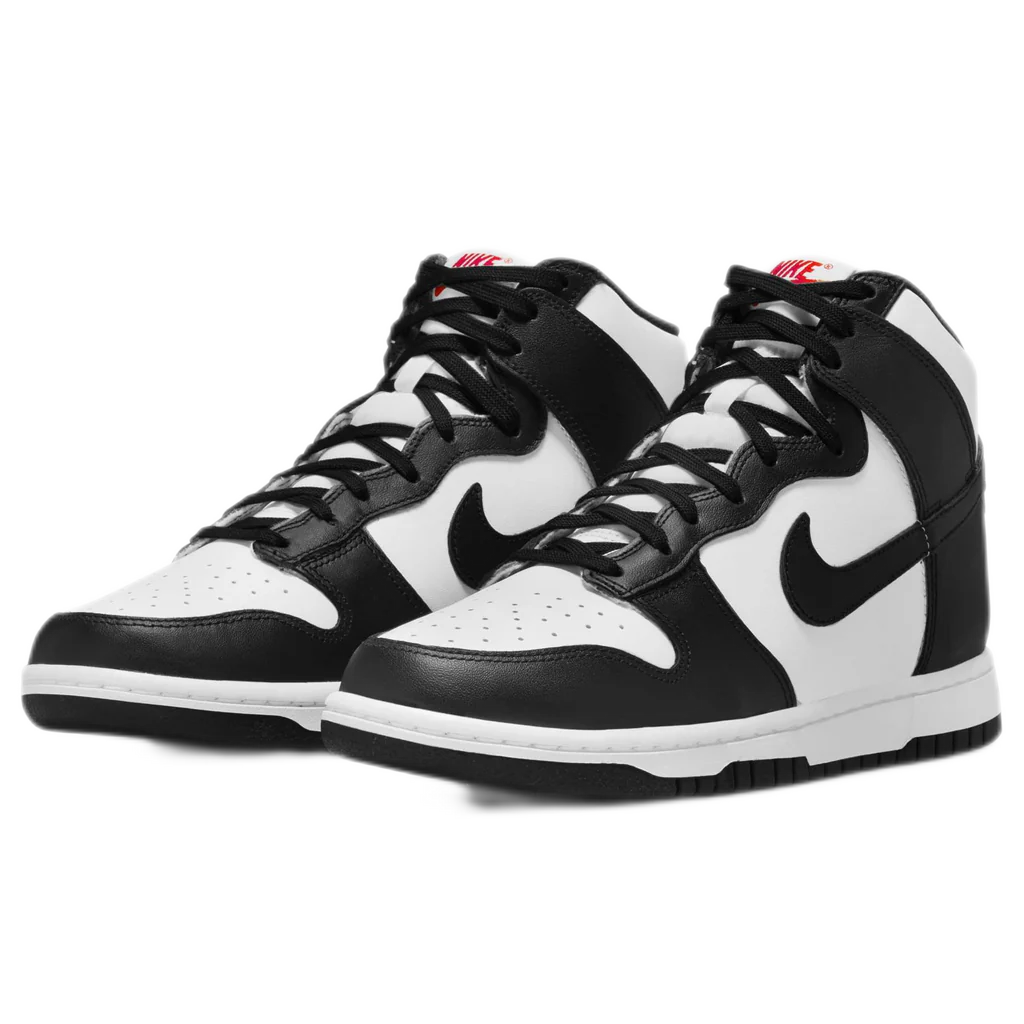 Nike Dunk High Wmns 'Black White'