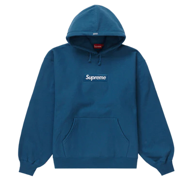 Supreme Box Logo Hoodie FW23 'Blue'